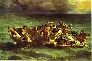 Eugene Delacroix The Shipwreck of Don Juan painting